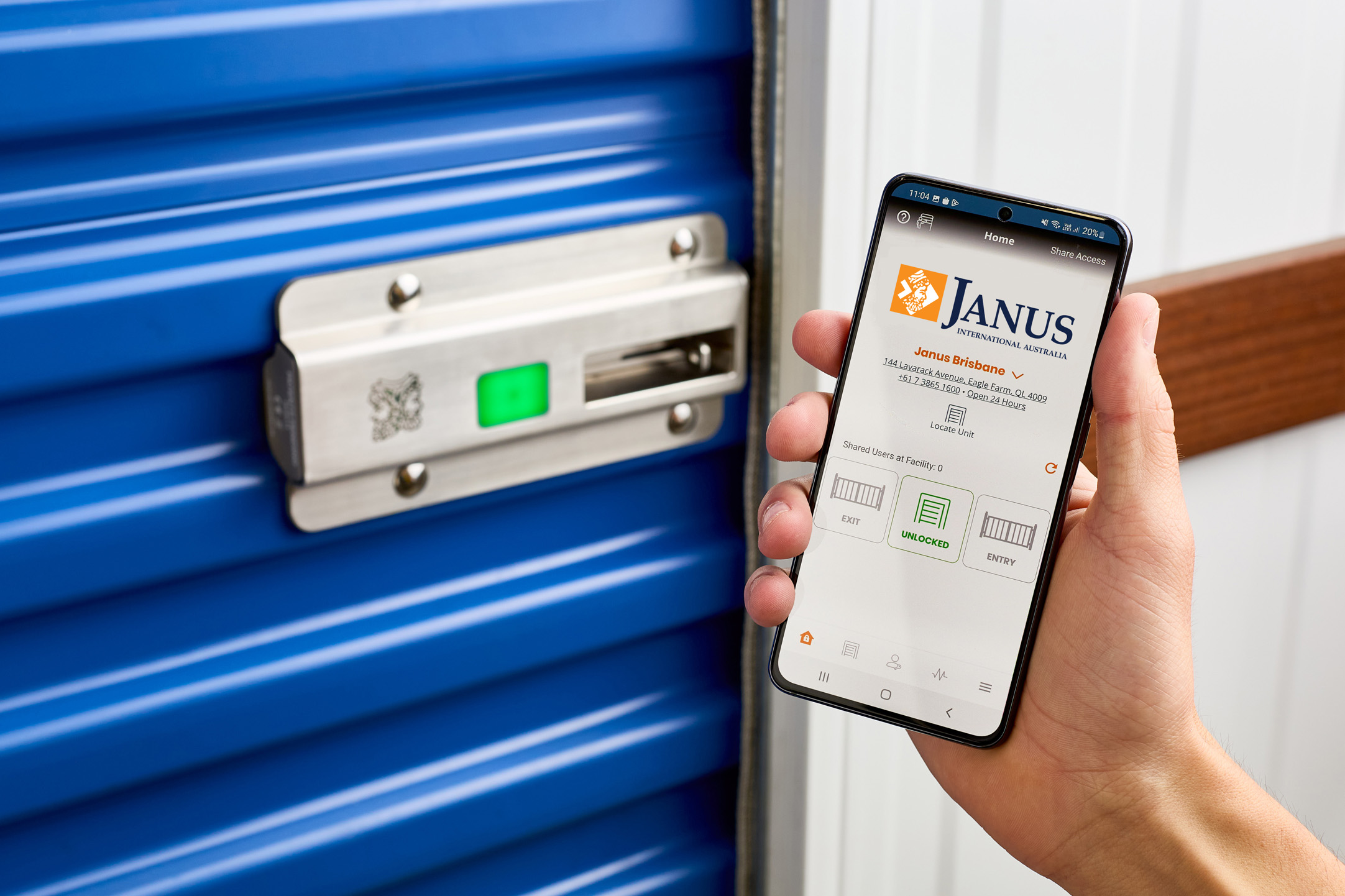solving-challenges Noke Access Control App on Phone